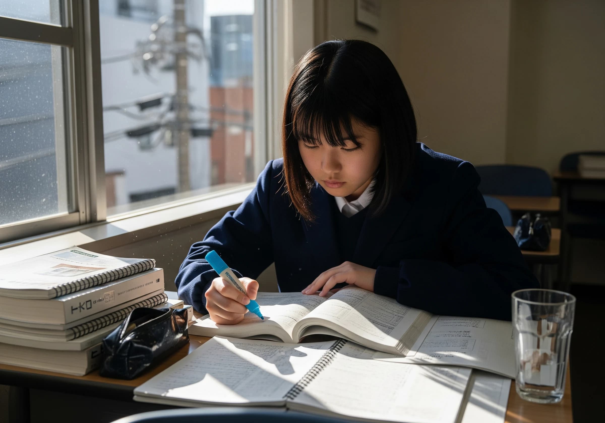 高校生コースで学ぶ生徒の様子
